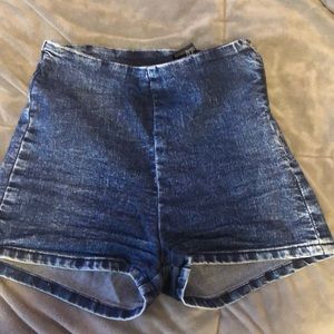 Dark blue shorts